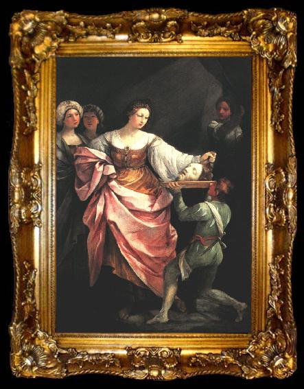 framed  RENI, Guido Salome with the Head of Saint John the Baptist, ta009-2